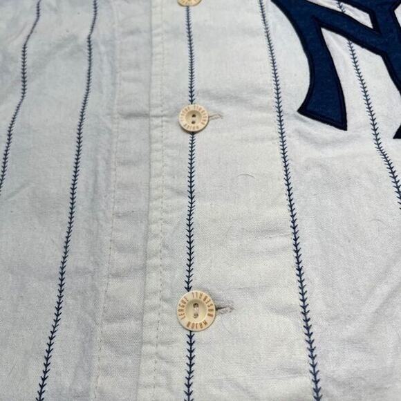 Joe Dimaggio Jersey Mens Large Vintage New York Yankees MLB Baseball Mirage - Picture 9 of 16